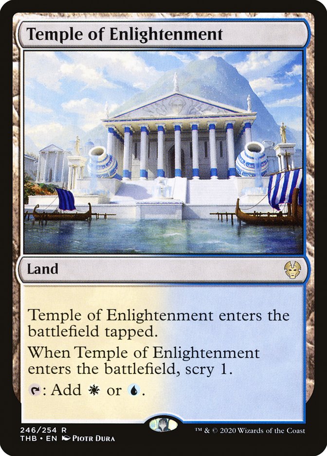 Card Scan of Temple of Enlightenment | THB