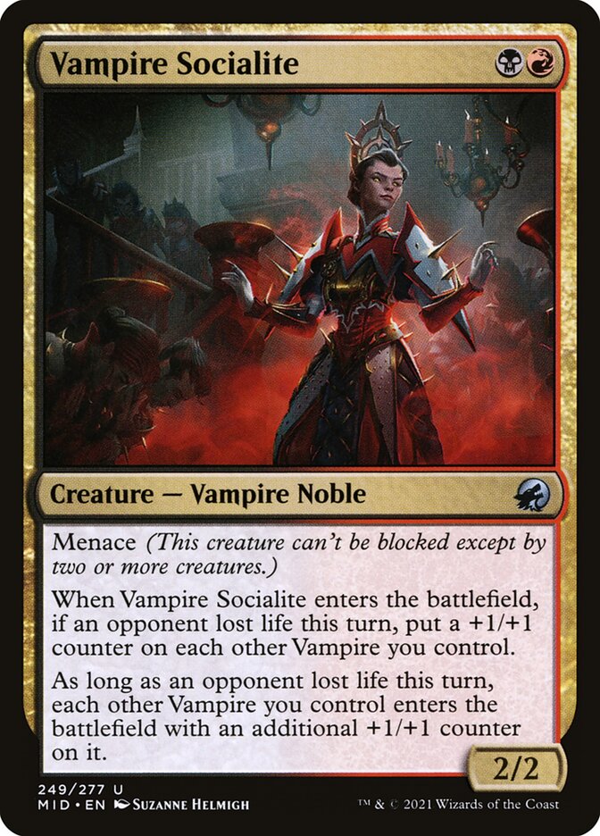 Card Scan of Vampire Socialite | MID