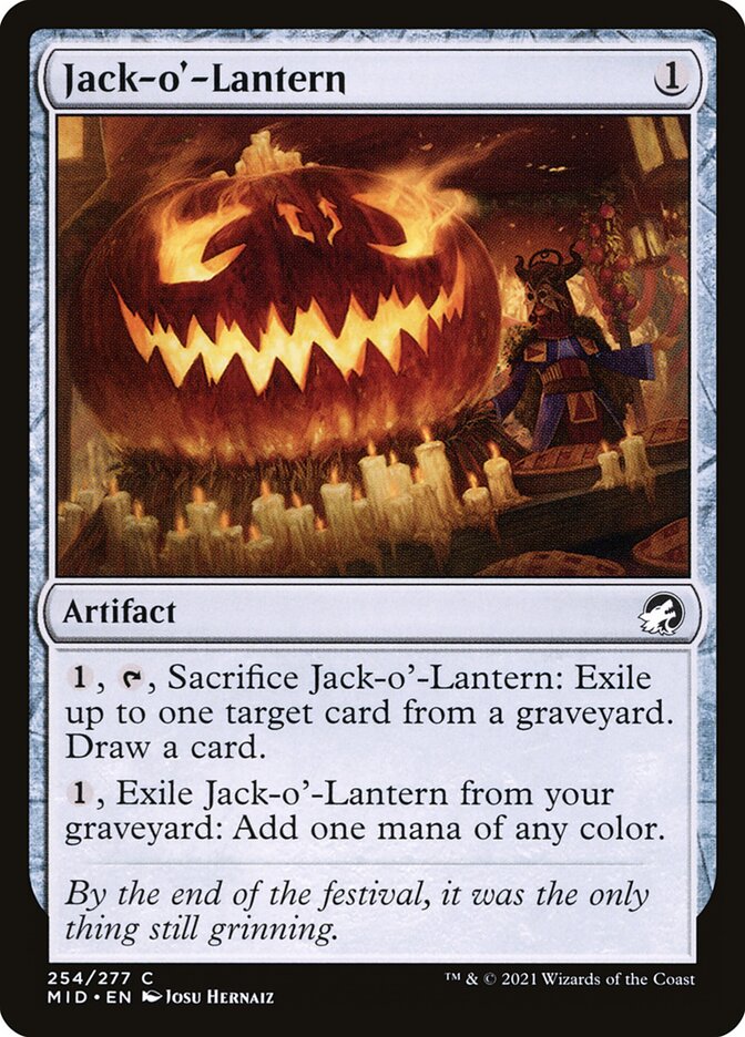 Card Scan of Jack-o'-Lantern | MID