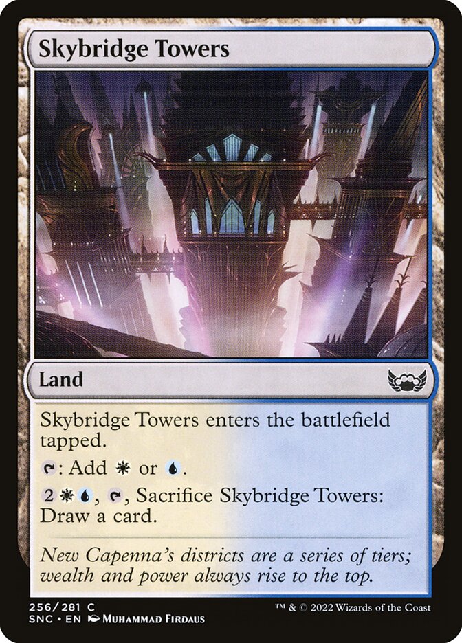 Card Scan of Skybridge Towers | SNC