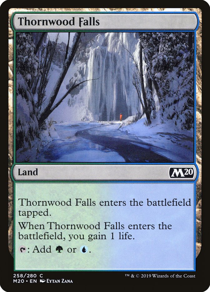Card Scan of Thornwood Falls | M20