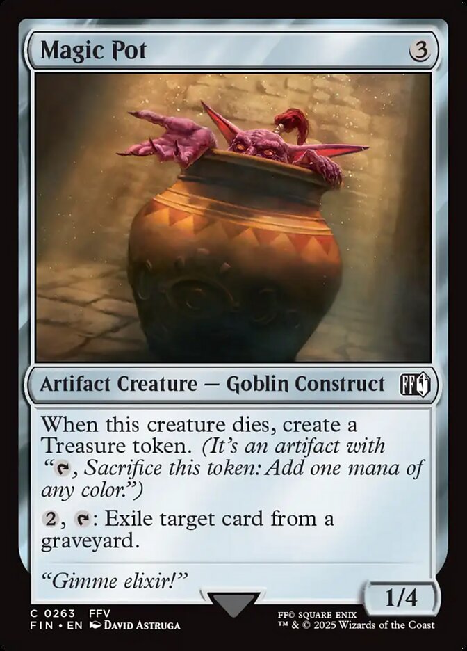 Card Scan of Magic Pot | FIN