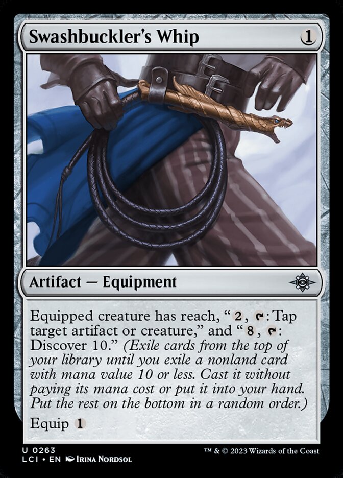 Card Scan of Swashbuckler's Whip | LCI