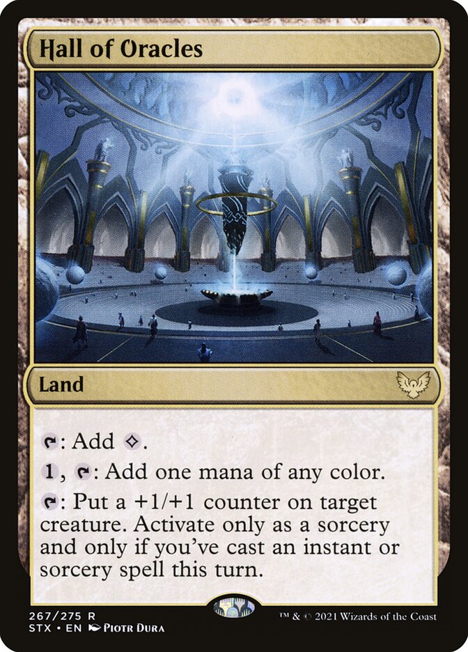 Card Scan of Hall of Oracles | STX