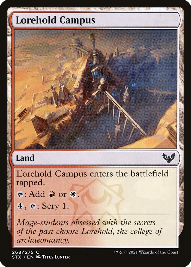 Card Scan of Lorehold Campus | STX
