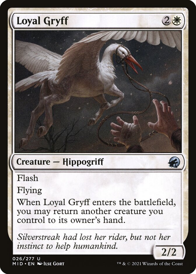 Card Scan of Loyal Gryff | MID