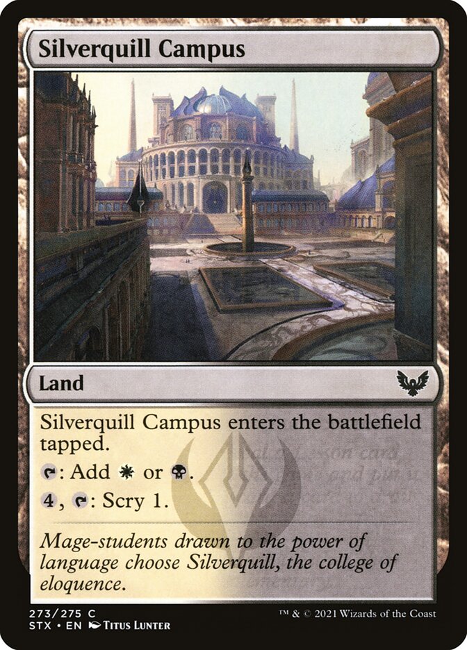 Card Scan of Silverquill Campus | STX