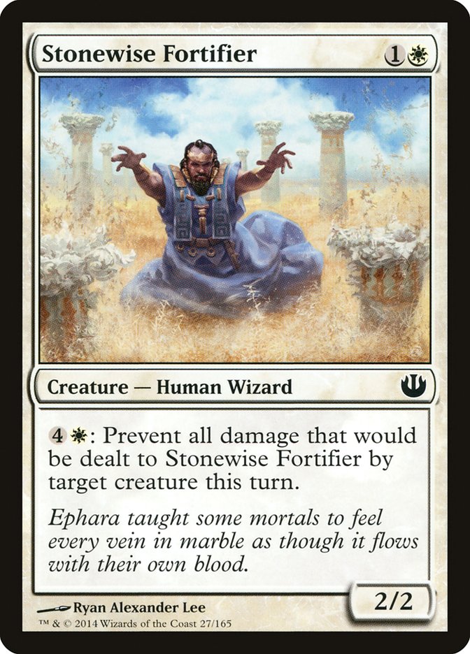 Card Scan of Stonewise Fortifier | JOU