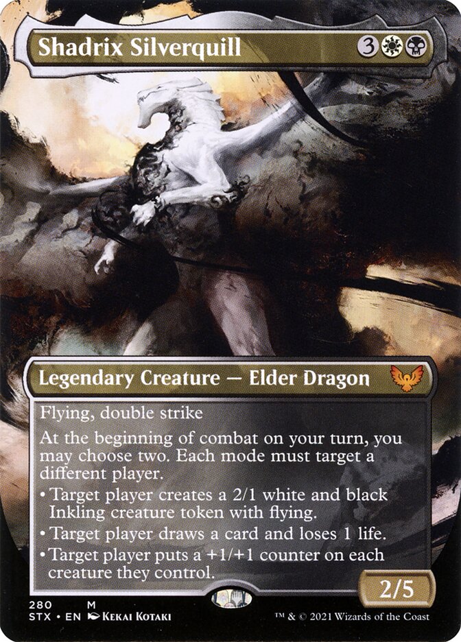 Shadrix Silverquill | STX (Alternate Art Borderless)