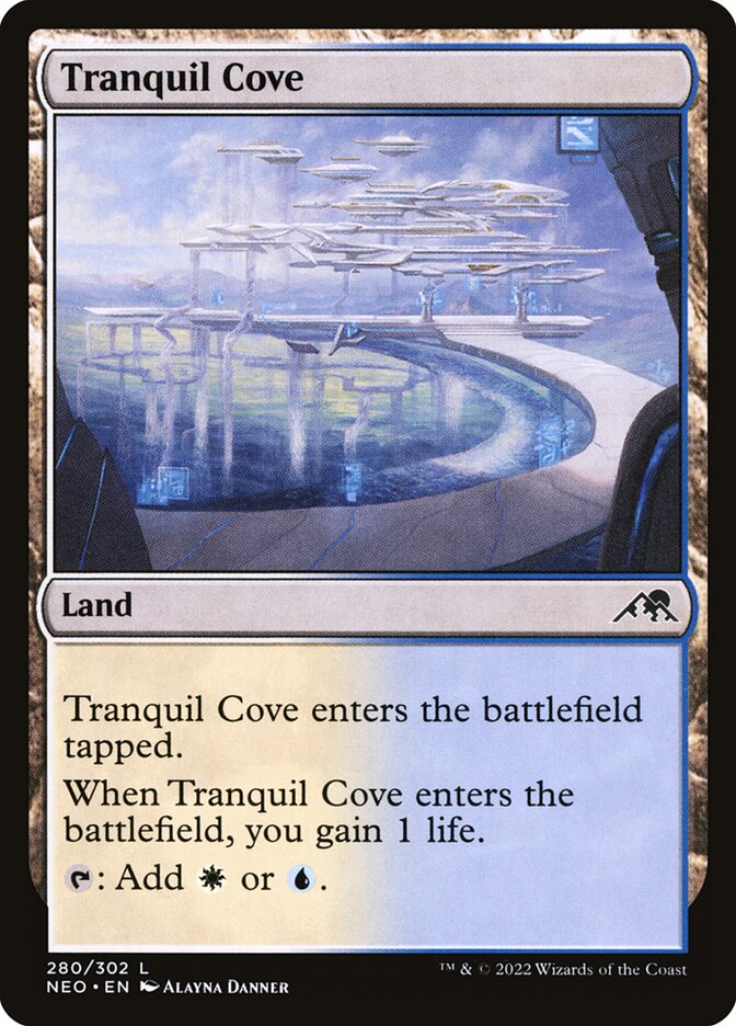 Card Scan of Tranquil Cove | NEO