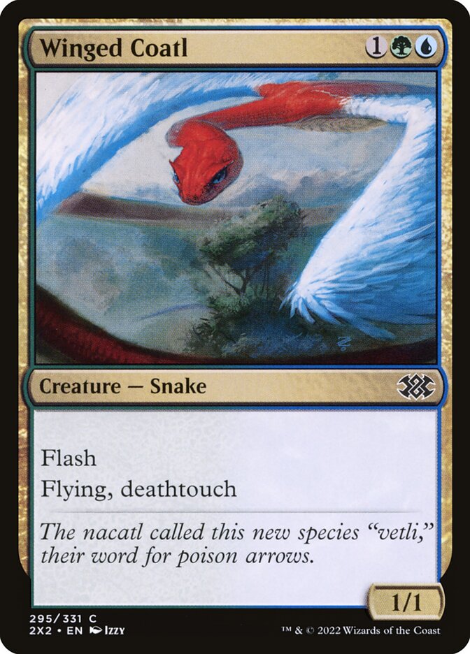 Winged Coatl | 2X2
