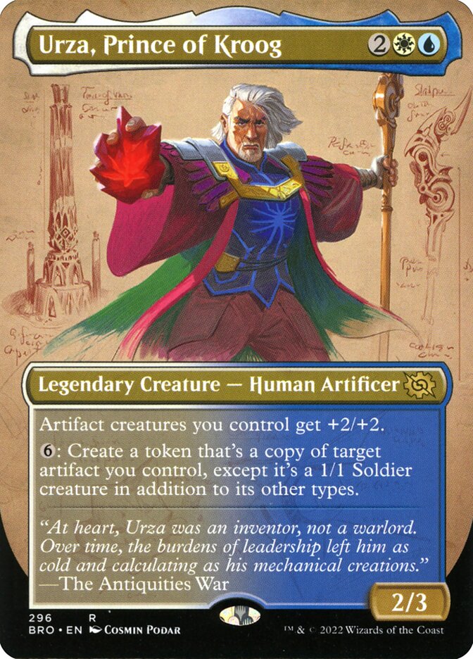 Urza, Prince of Kroog | BRO (Borderless)