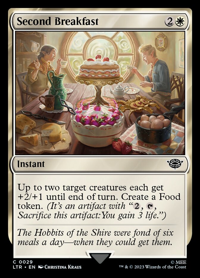 Card Scan of Second Breakfast | LTR