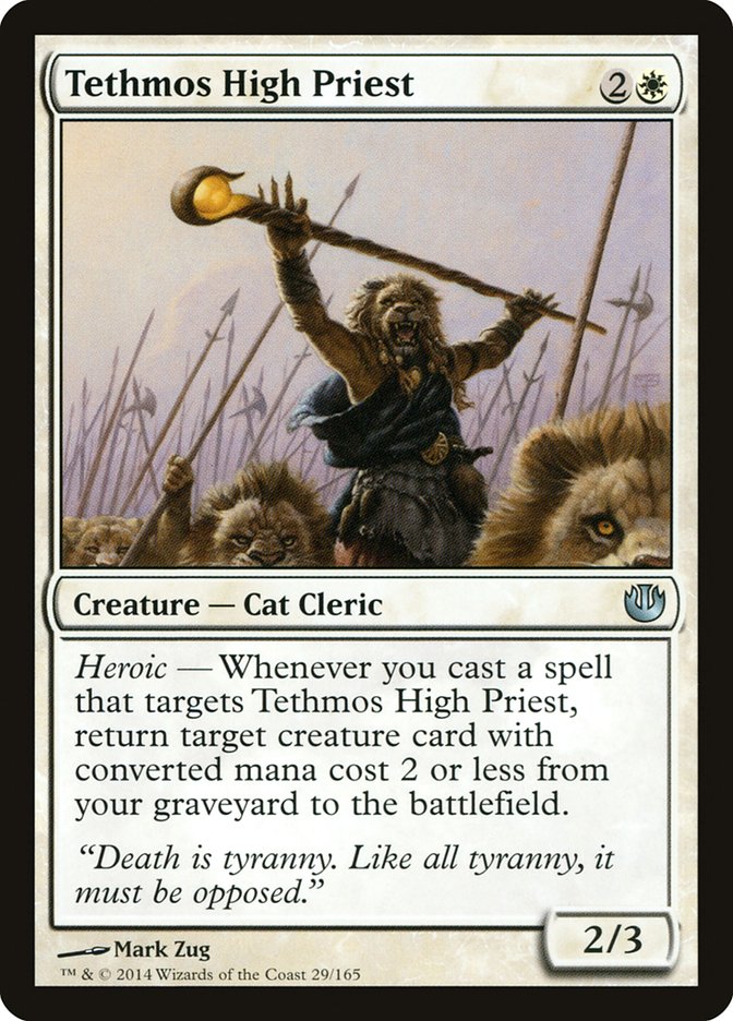 Card Scan of Tethmos High Priest | JOU
