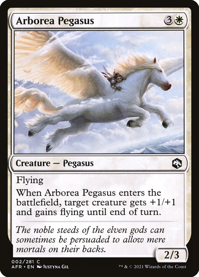 Card Scan of Arborea Pegasus | AFR