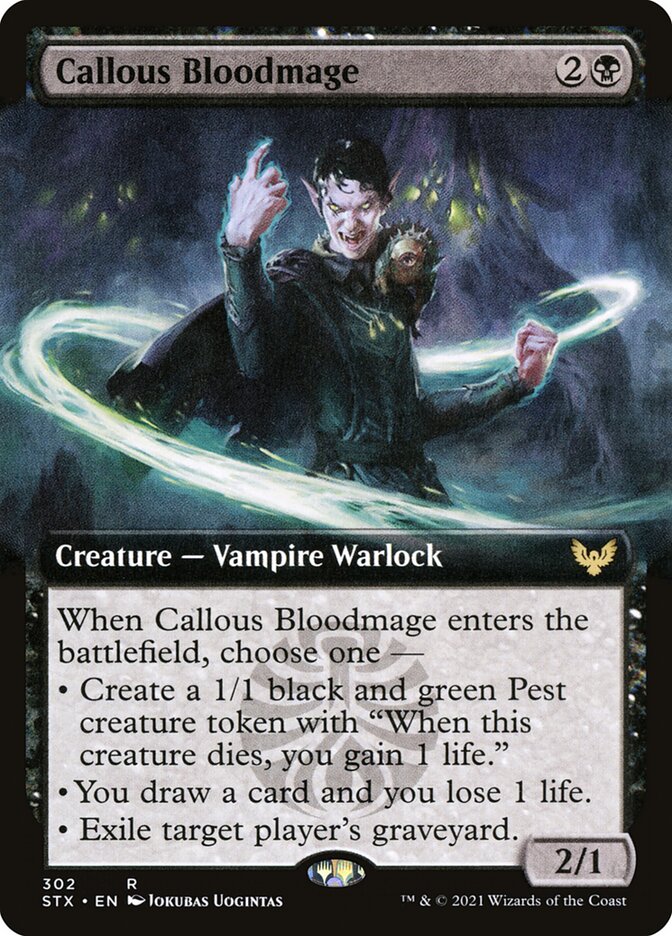 Callous Bloodmage | STX (Extended Art)