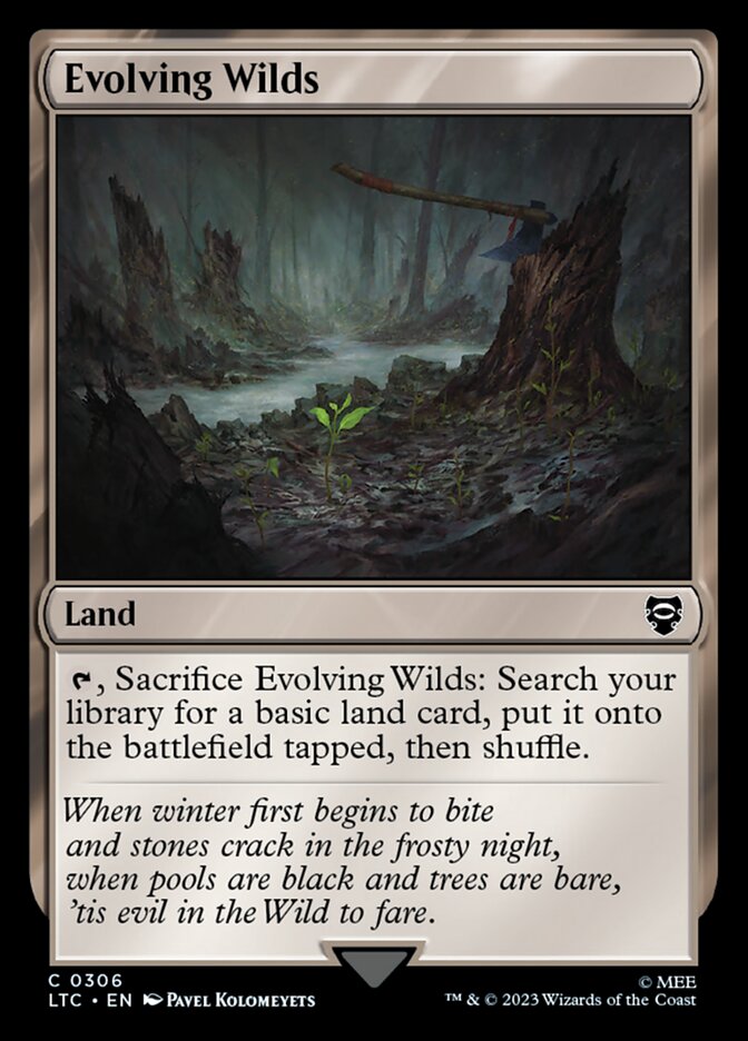 Card Scan of Evolving Wilds | LTC
