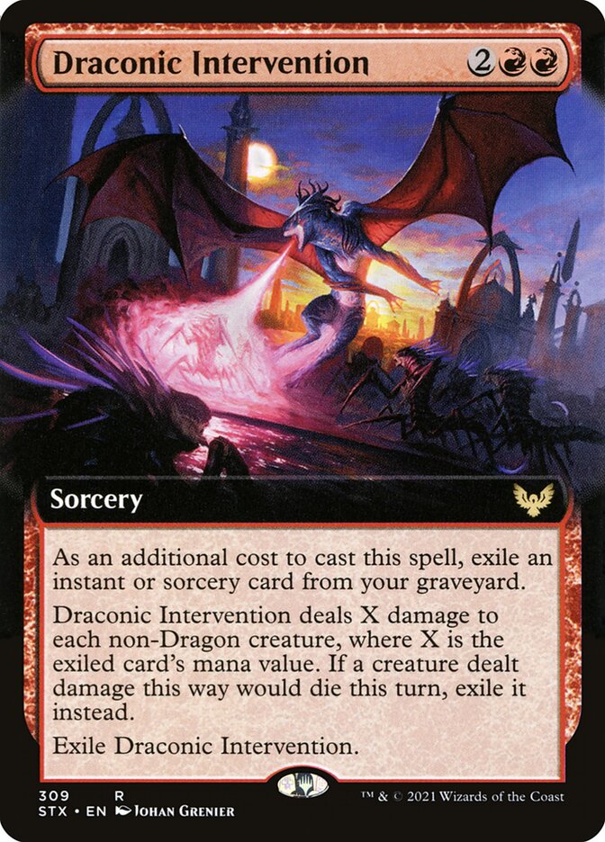 Draconic Intervention | STX (Extended Art)
