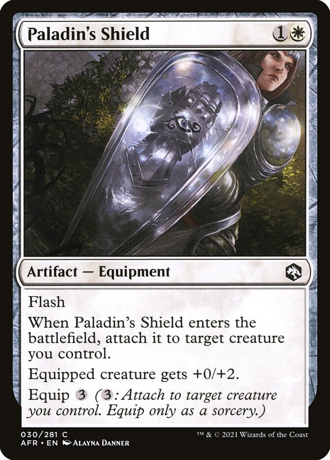 Card Scan of Paladin's Shield | AFR