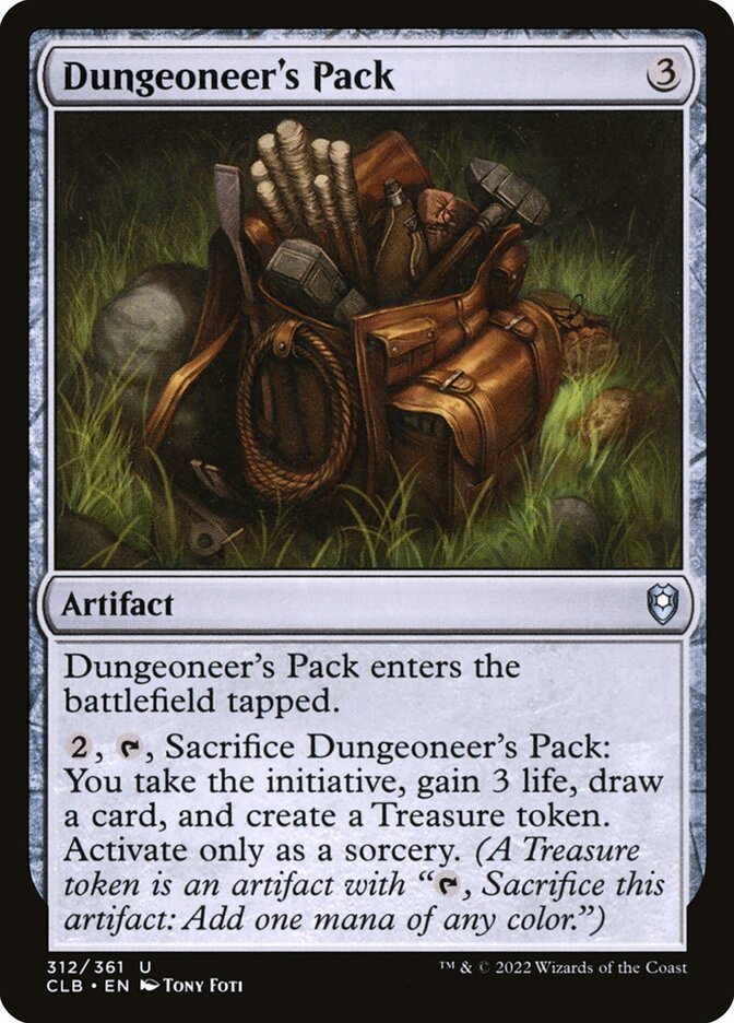 Card Scan of Dungeoneer's Pack | CLB