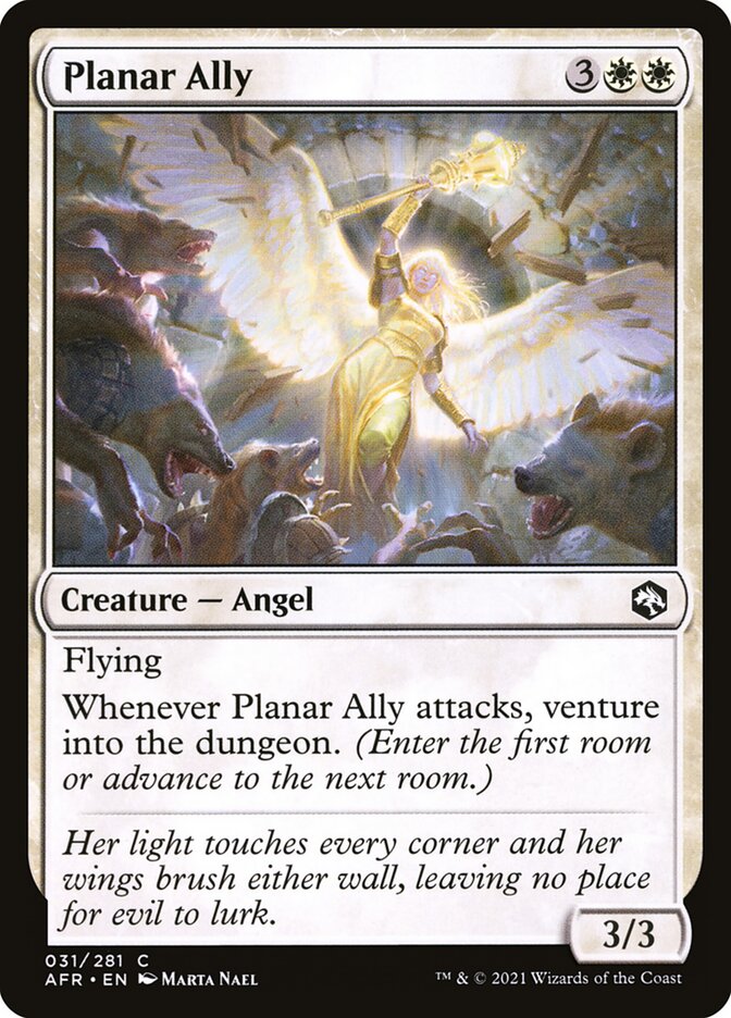 Card Scan of Planar Ally | AFR