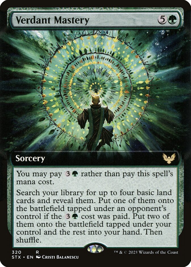 Verdant Mastery | STX (Extended Art)