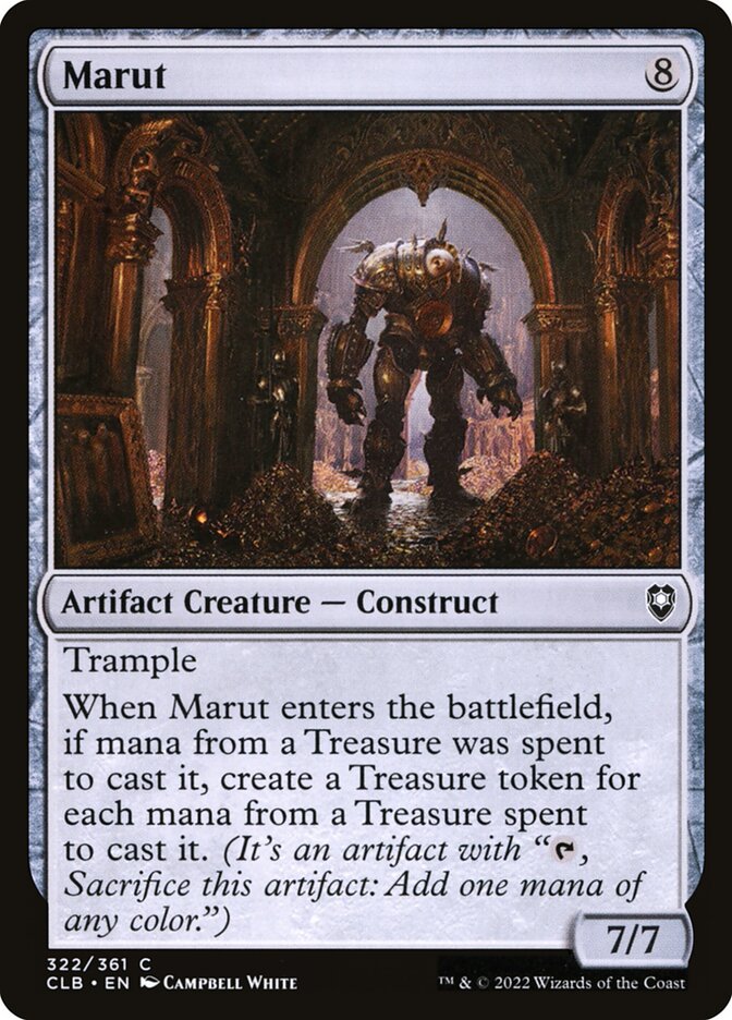Card Scan of Marut | CLB
