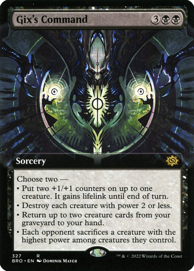 Gix's Command | BRO (Extended Art)