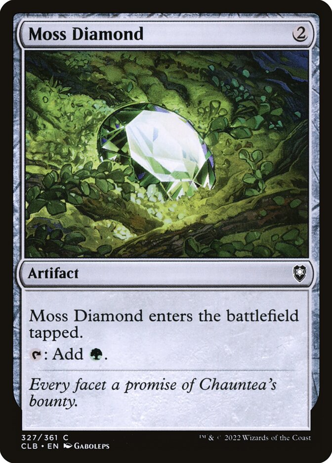 Card Scan of Moss Diamond | CLB