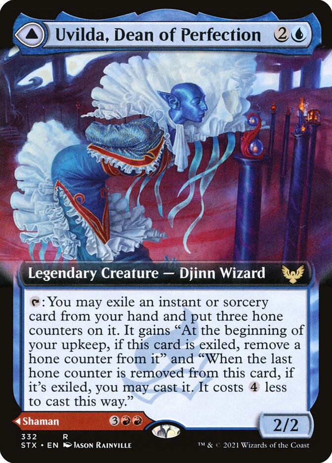 Uvilda, Dean of Perfection // Nassari, Dean of Expression | STX (Extended Art)