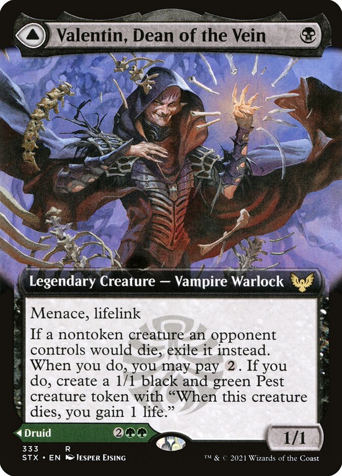 Valentin, Dean of the Vein // Lisette, Dean of the Root | STX (Extended Art)