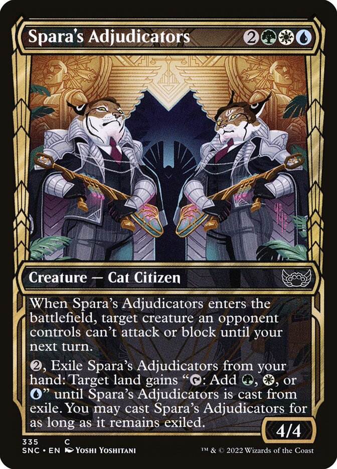 Card Scan of Spara's Adjudicators | SNC (Golden Age Showcase)