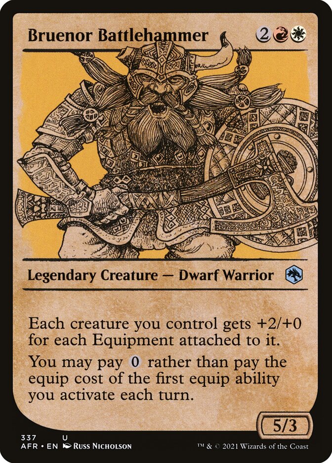 Bruenor Battlehammer | AFR (Rulebook Art Showcase)
