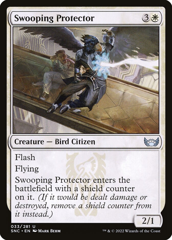 Card Scan of Swooping Protector | SNC