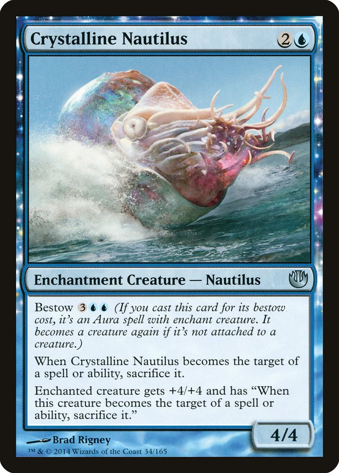 Card Scan of Crystalline Nautilus | JOU