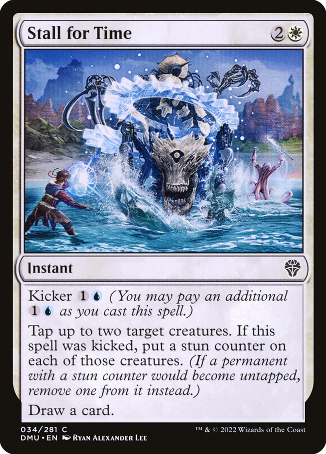 Card Scan of Stall for Time | DMU