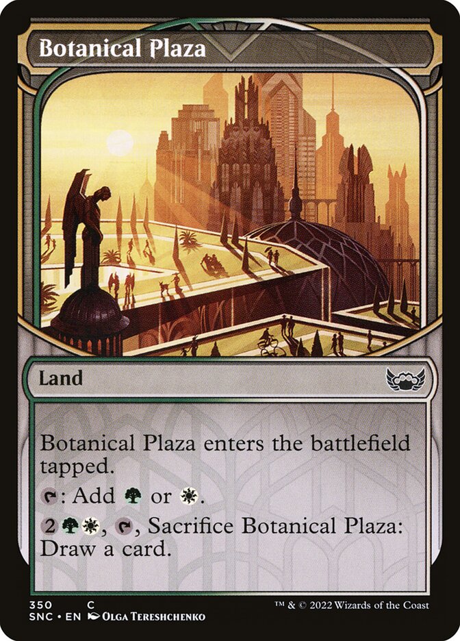 Card Scan of Botanical Plaza | SNC (Skyscraper Showcase)