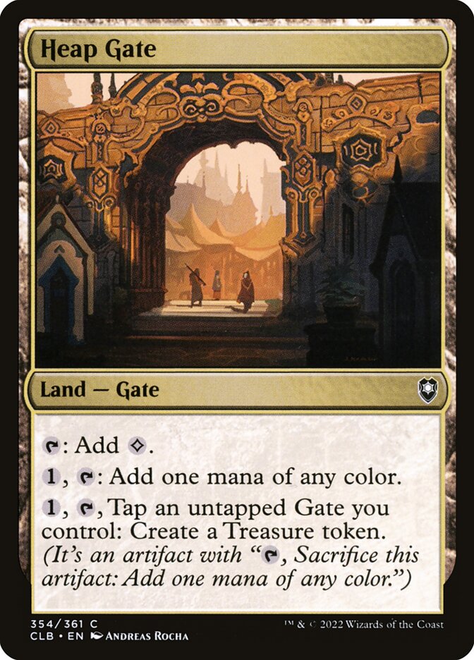 Card Scan of Heap Gate | CLB
