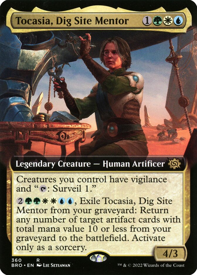 Tocasia, Dig Site Mentor | BRO (Extended Art)