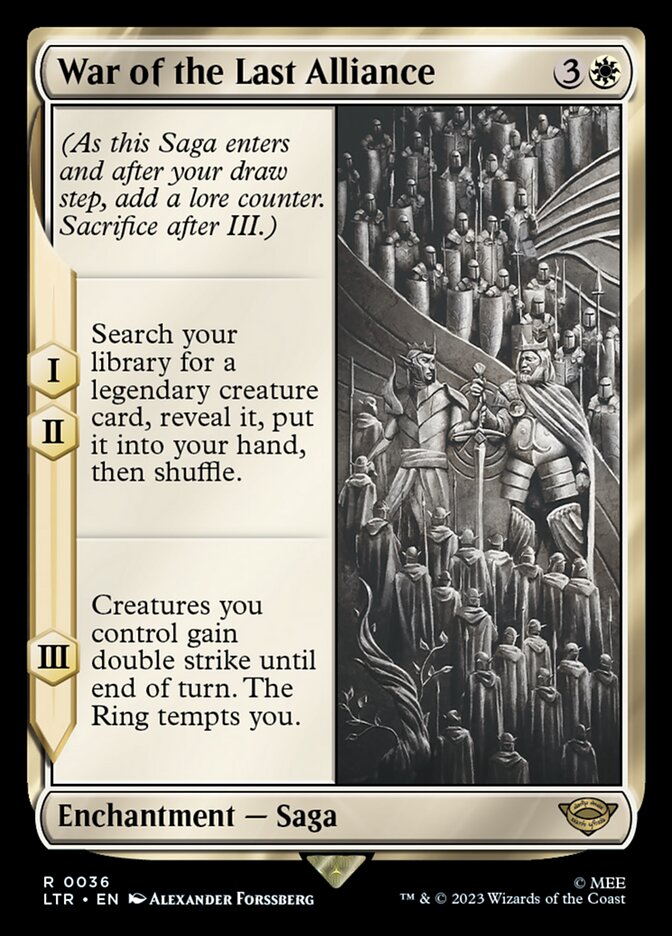 War of the Last Alliance | LTR