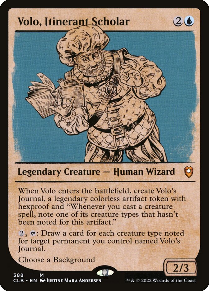 Volo, Itinerant Scholar | CLB (Showcase)