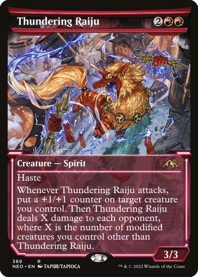 Thundering Raiju | NEO (Soft Glow Showcase)