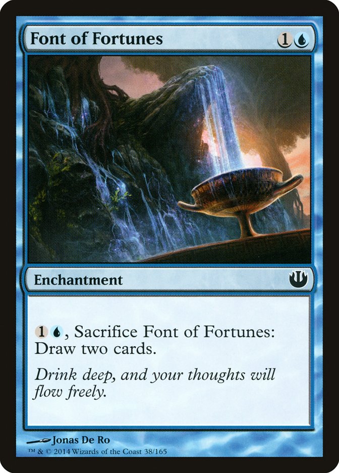 Card Scan of Font of Fortunes | JOU