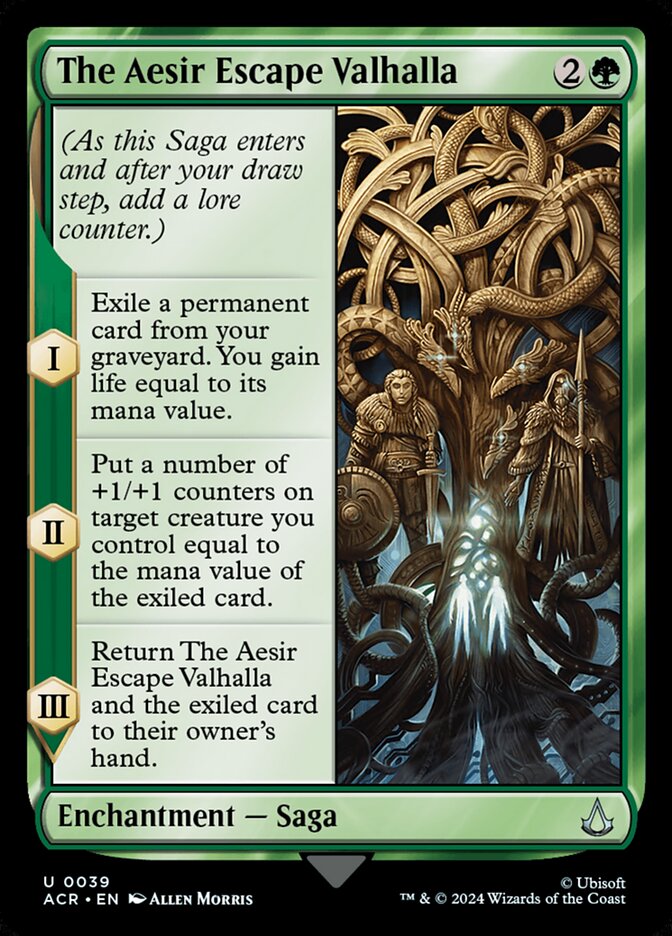 Card Scan of The Aesir Escape Valhalla | ACR