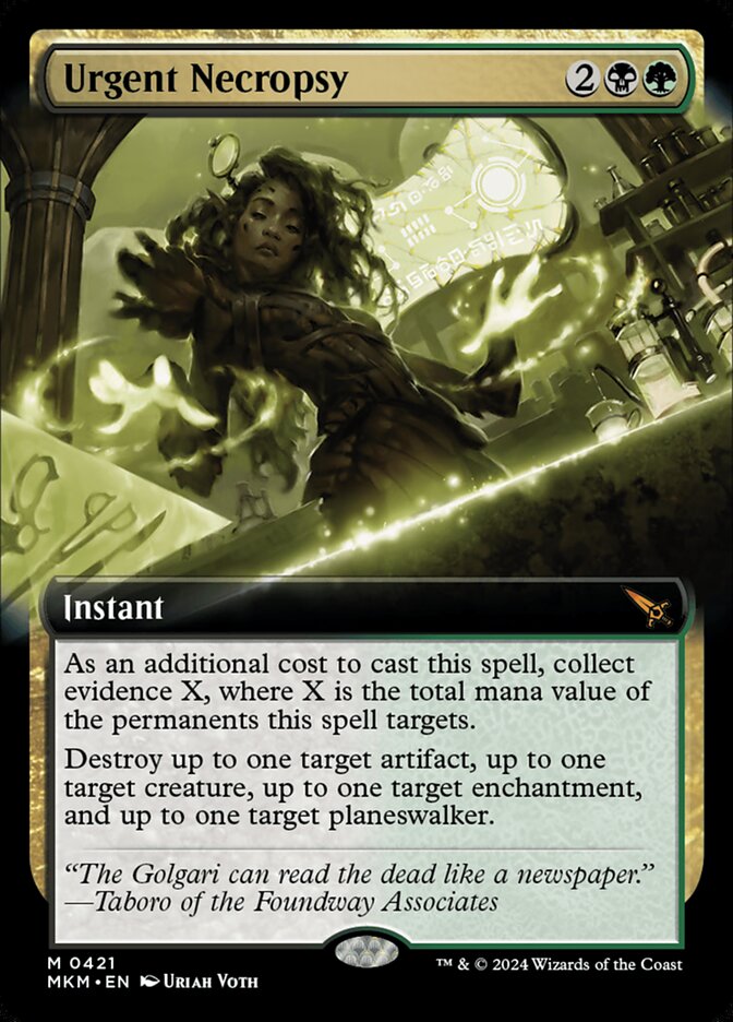 Urgent Necropsy | MKM (Extended Art)