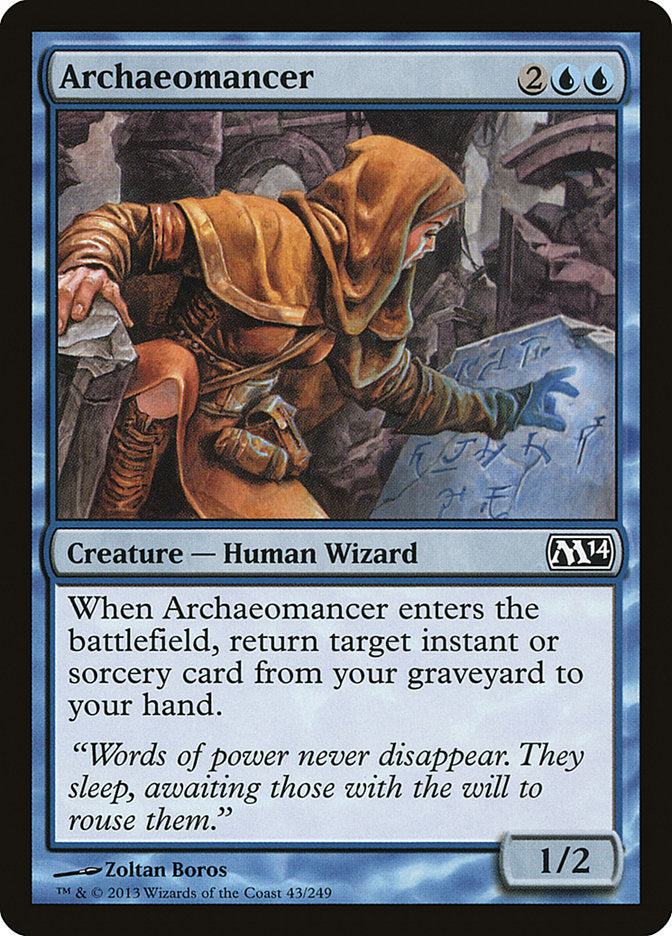 Card Scan of Archaeomancer | M14