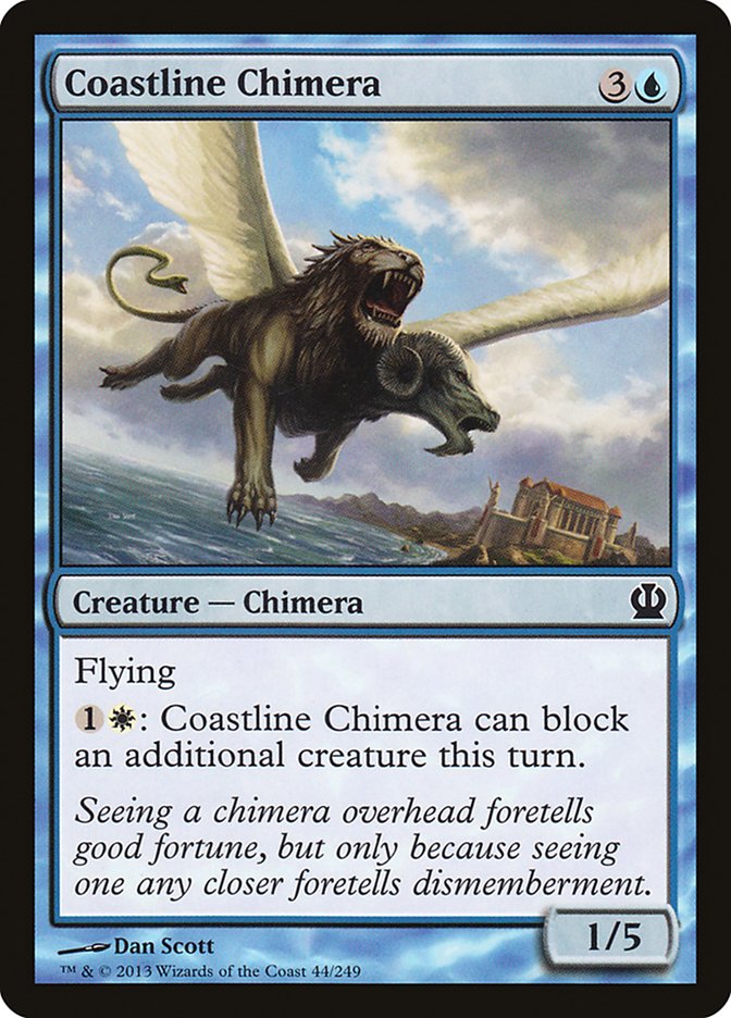 Card Scan of Coastline Chimera | THS