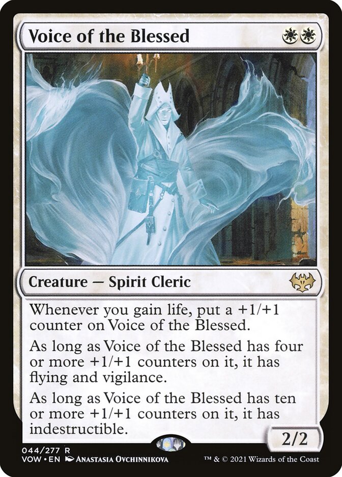 Card Scan of Voice of the Blessed | VOW