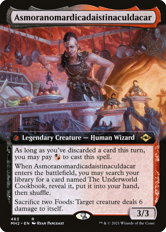 Asmoranomardicadaistinaculdacar | MH2 (Extended Art)