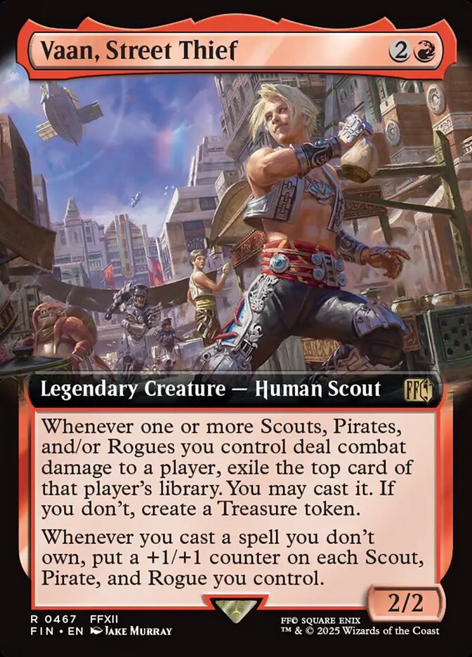 Vaan, Street Thief | FIN (Extended Art)
